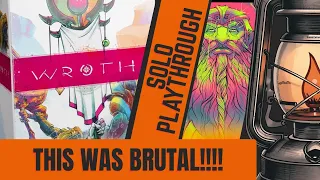 This Game is BRUTAL! | Wroth Solo Gameplay (Ascension Scenario)
