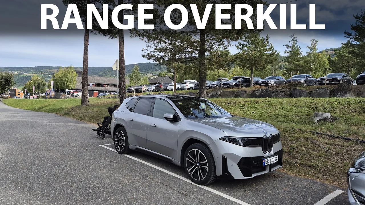 BMW iX3 50 xDrive trip to Lilleputthammer