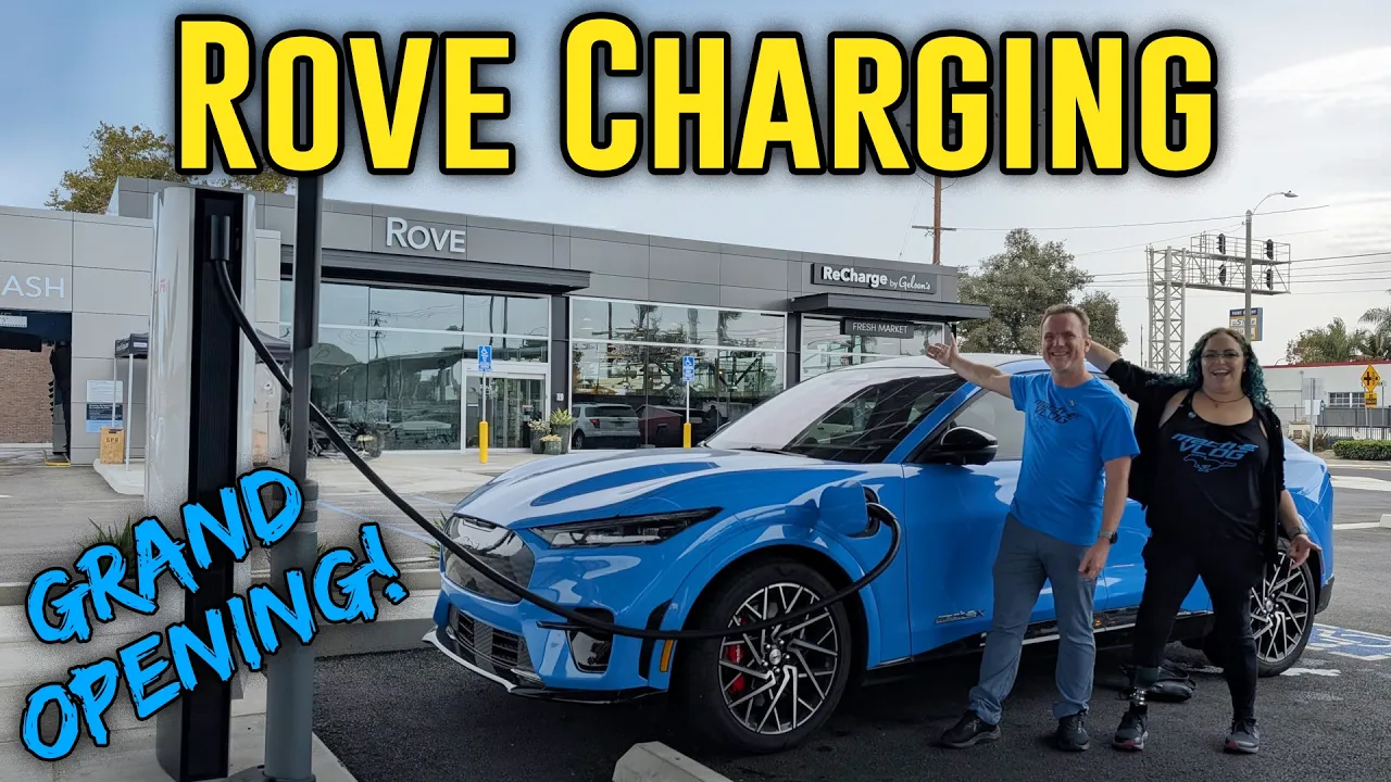 Rove Charging GRAND OPENING - The best EV charging station is now OPEN!