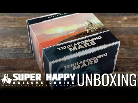 Unboxing Terraforming Mars Big Box and How it all Fits