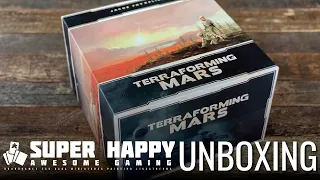 Unboxing Terraforming Mars Big Box and How it all Fits