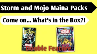 Marvel Double Play: An Unboxing of the Storm Hero Pack and the Mojo Mania Scenario Pack