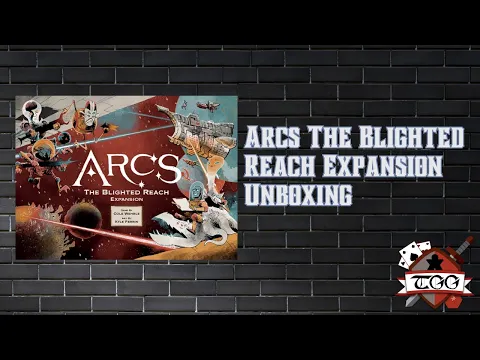 Arcs: The Blighted Reach Expansion Unboxing | Board Game Components & First Look