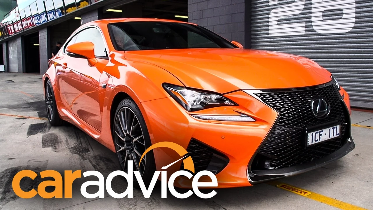 Lexus RC F review : Track drive at Mount Panorama