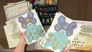 Tapestry Board Game - Unboxing and Reboxing