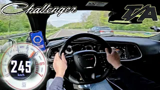 DODGE CHALLENGER RT 5.7 is V8 GLORY on UNLIMITED AUTOBAHN!