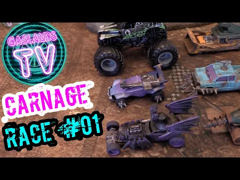 CarNage Battle Report: Episode 1 - Gaslands Gameplay