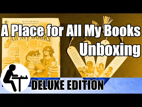 A Place for All My Books Unboxing: Deluxe Edition