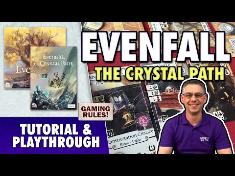 Evenfall: The Crystal Path - Tutorial & Playthrough