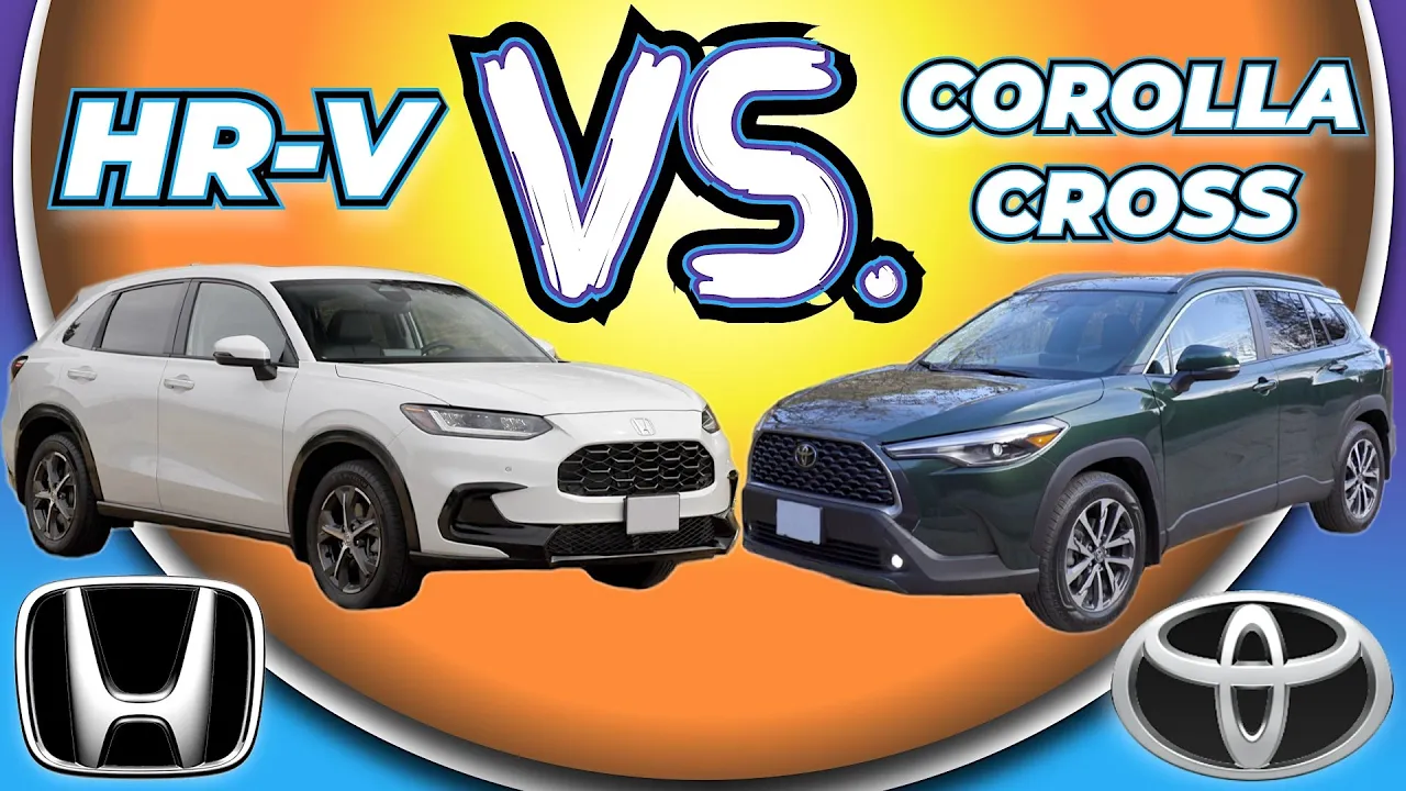 Toyota Corolla Cross VS Honda HR-V comparison