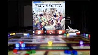 Encyclopedia had a successful kickstarter and it's available to demo at Essen Spiel 2022.