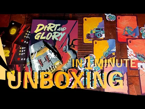 Dirt and Glory UNBOXING in 1 minute