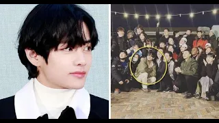 BTS’s V Joined The “Itaewon Class” Cast On Set For Final Taping BTS’s V Joined The “Itaewon Class” Cast On Set For Final Taping