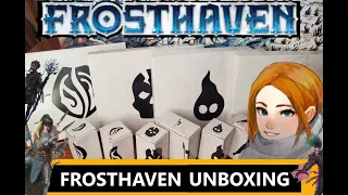 FROSTHAVEN - Unboxing [No Spoilers, box contents, thoughts on organizers]