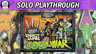Manhattan Project: Energy Empire - Cold War | Solo Playthrough