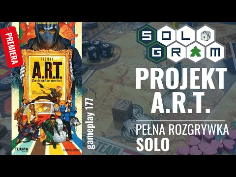 Projekt A.R.T. Na ratunek arcydziełom | pełna rozgrywka solo | zasady gry