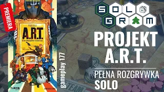 Projekt A.R.T. Na ratunek arcydziełom | pełna rozgrywka solo | zasady gry