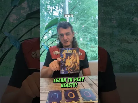 Beasts overview by Nathan! #tabletopduo #gencon2025 #tutorial #cardgames #boardgames