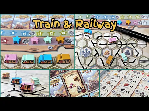 Train & Railway Board Game