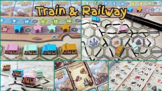 Train & Railway Board Game