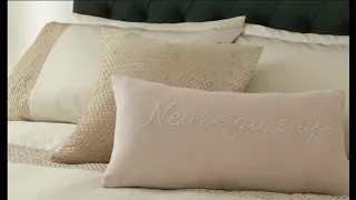 Amanda Holden Champagne Bubbles Bedding product video.