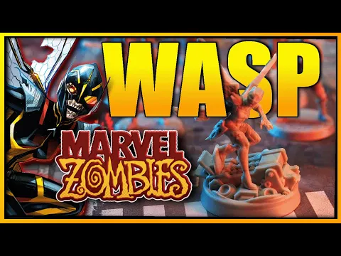 Meet Zombie Wasp: CMON's Marvel Zombicide Core Box Zombie Hero!