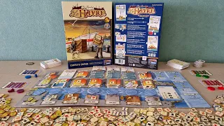 Le Havre - Kutu Oyunu Açılımı Falan - ASMR Board Game Unboxing
