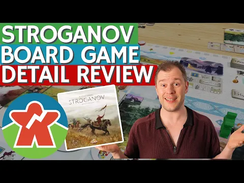 STROGANOV - Board Game Review - Could Use A New Fur Coat