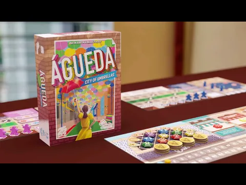 Agueda City of Umbrellas - Board Game Trailer 25th Century Games