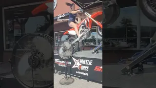Wheelie Training Machine! 🔥 #wheelie #machinery #bikes
