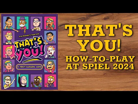 That's You How to play interview at Spiel 2024