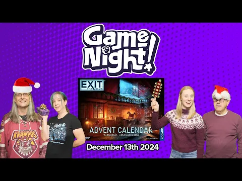 GameNight! 24 Days of Christmas Day 13 - Exit: The Game Advent Calendar The Silent Storm