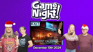 GameNight! 24 Days of Christmas Day 13 - Exit: The Game Advent Calendar The Silent Storm