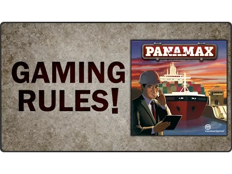 Official Panamax Rules Overview Video