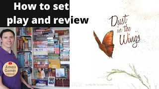 Dust in the Wings how to setup play and review ##boardgame #cute #tabletop AmassGames #tabletopgame