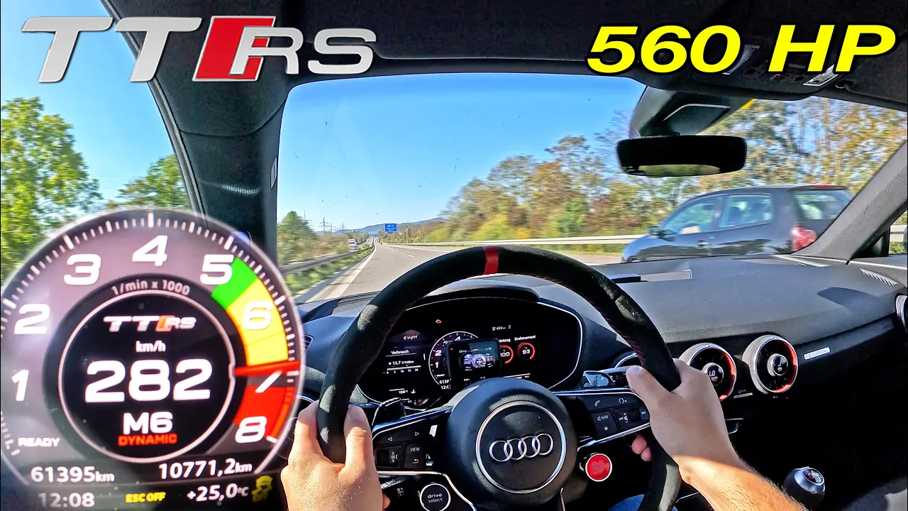 560HP AUDI TT RS PERFORMANCE // BIG WING + STAGE 2 = FAAAAAAAAAST!