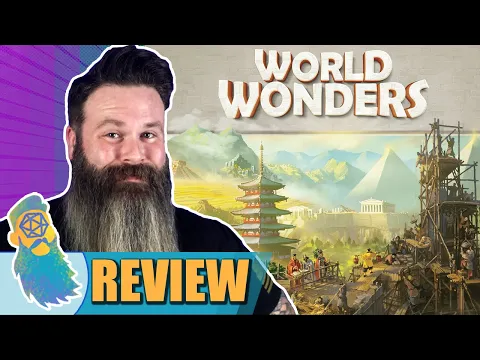 Best Polyomino Tabletop Game!? World Wonders Board Game Review.