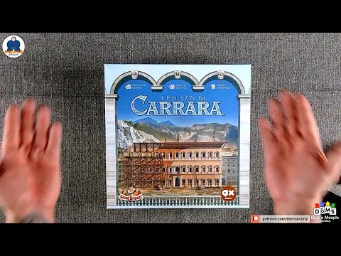 UNBOXING THE PALACES OF CARRARA - I PALAZZI DI CARRARA - SECOND EDITION #indabox