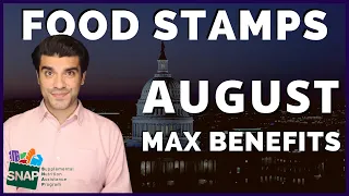 August 2021 SNAP Food Stamps Max Benefits & P EBT Update: SNAP August EBT Food Stamps & Payout Dates