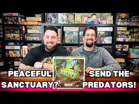 Biome Board Game Review - First Impression - Kickstarter - Lioness Games