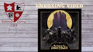 Return to Dark Tower Board Game Unboxing