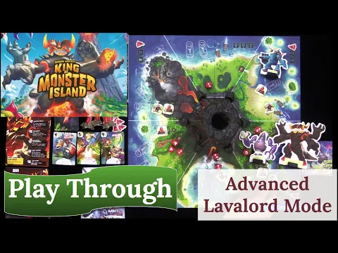 King of Monster Island: Advanced Lavalord Mode Play Through