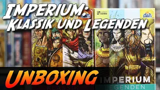 Imperium: Klassik und Imperium: Legenden - Brettspiel Unboxing (Giant Roc)