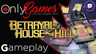 Betrayal At House On The Hill Board Game Gameplay - Twitch Live Stream Replay