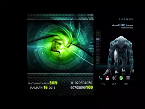 Відео Minimalistic Text: Widgets