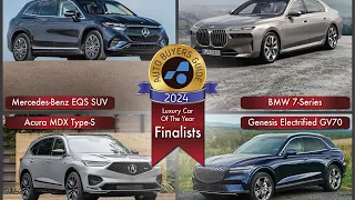 2024 Auto Buyers Guide Luxury Car of the Year Finalists