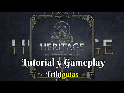 Vampiro la Mascarada: Heritage - DMZ Games - Tutorial y Gameplay de Juego Base
