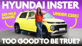FIRST LOOK: Hyundai INSTER - inside the £22k city car that’s set to be a huge hit | Electrifying