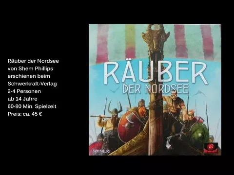 Räuber der Nordsee vom Schwerkraft-Verlag -Review / Test- Die Brettspieltester