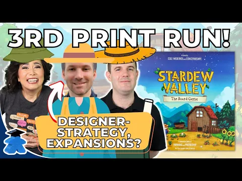 Stardew Valley the Board Game - Designer/Publisher Cole shares the plan foward and back story